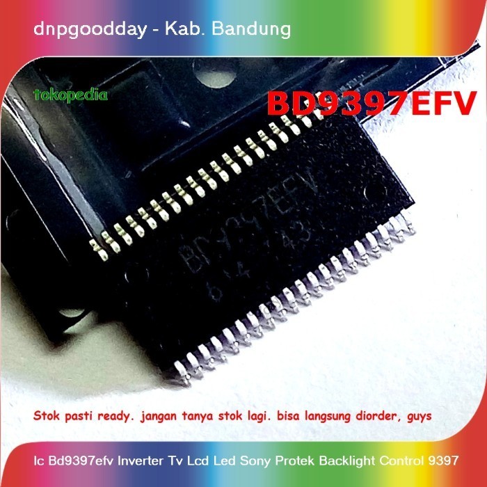 Ic Bd9397Efv Inverter Tv Lcd Led Sony Protek Backlight Control 9397