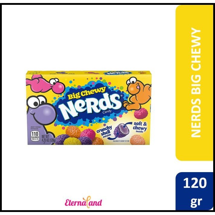 

Nerds Big Chewy - Permen Lunak Impor Usa