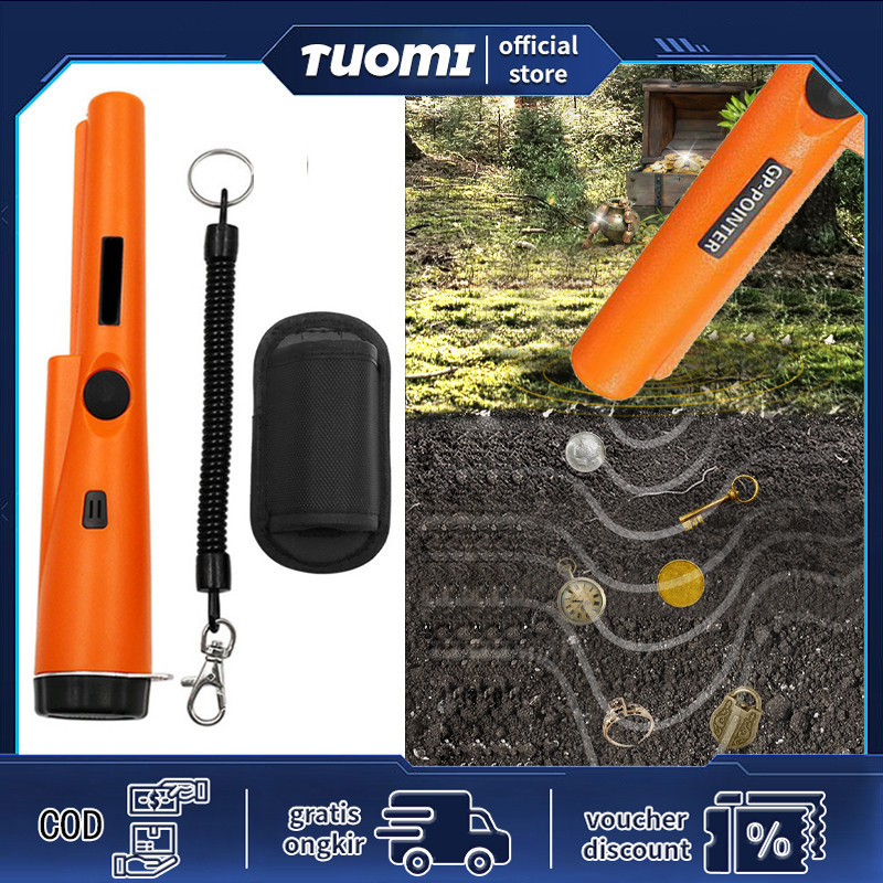 Original Tuomi-Metal Detector/Gold Detector/Gp Pointer/Pendeteksi Emas/Alat Pendeteksi Emas/Detektor