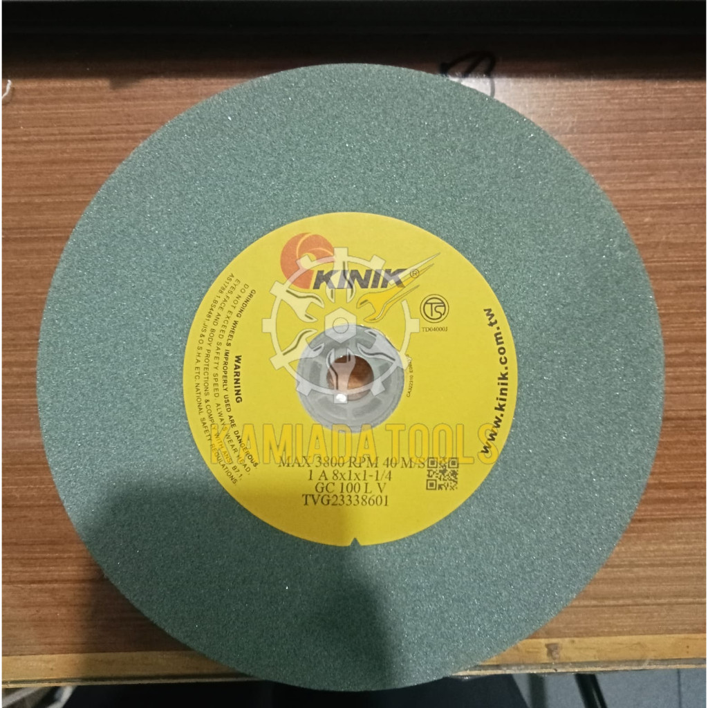 Original Batu Gerinda Duduk 8 Inch Kinik /Batu Gerinda Poles 8"/Asah Batu