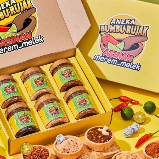 

Aneka Bumbu Rujak ( Lengkap Isi 6 Toples )