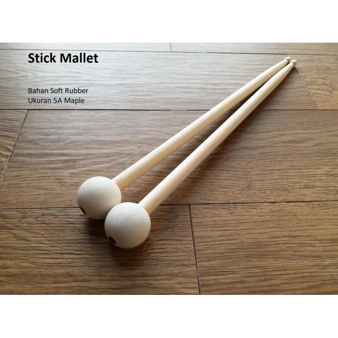 Stick Mallet - Untuk Cymbal, Drum, Perkusi