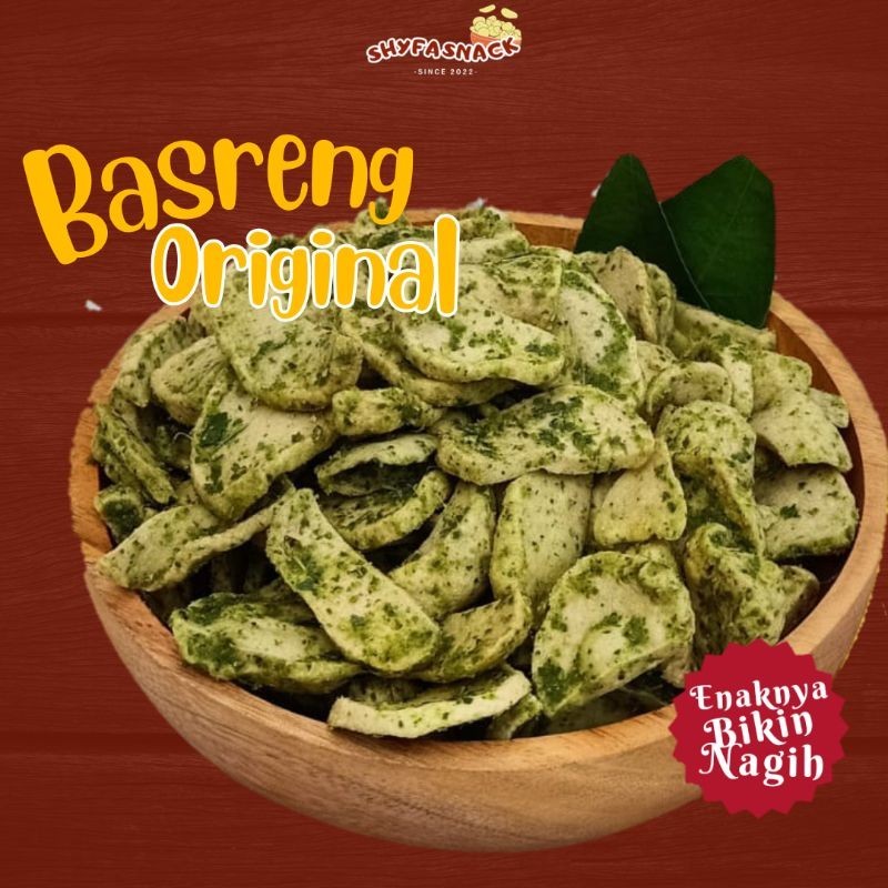 

Basreng enak original daun jeruk viral 500 gr