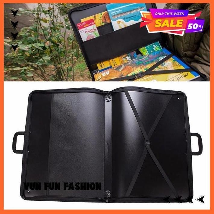 

DRAWING BAG ARTIST CASE ART PORTOFOLIO BAG MAP TAS GAMBAR A1 A2 A3 TERBAIK BY VUNFUNFASHION