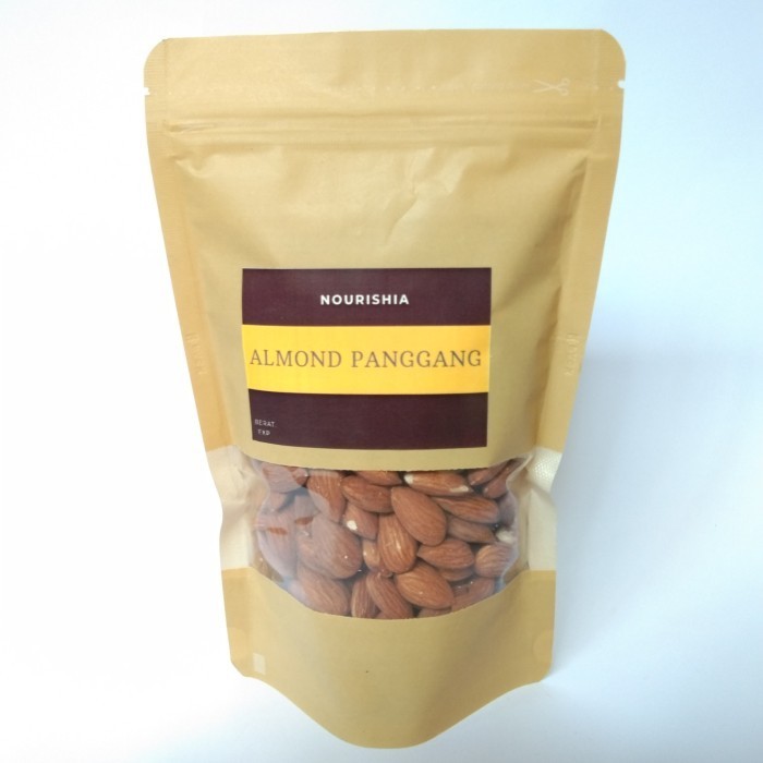 

OBRAL Kacang almond panggang 500gr