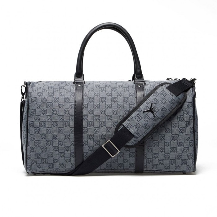 Tas Jordan Monogram Duffle Bag Grey A9