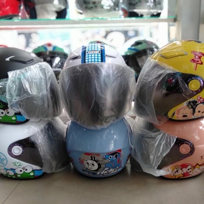 Helm Anak -Anak Merek Dns Motif 3-9 Tahun