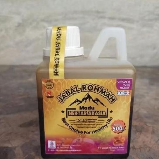 

Madu Asli Murni Jabal Rohmah Nektar Akasia 500Gr Grade A 100% Asli Alami Pure Raw Honey