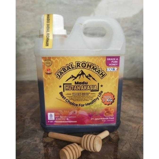 

Madu Hutan Akasia Jabal Rohmah Murni Asli Grade A 100% Alami Pure Raw Honey