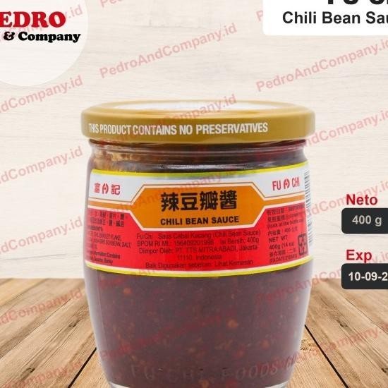 

Fu Chi Chili Bean Sauce 400 Gram - Saus Kedelai Cabe Cabai China