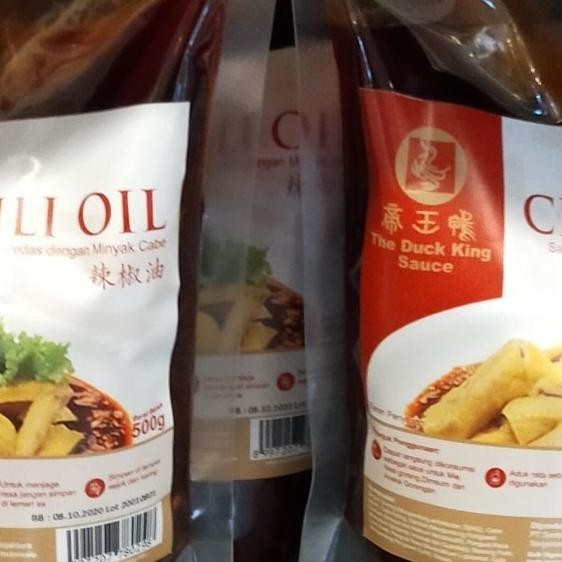 

The Du King Chili Oil Sauce 500Gr Saos Saus