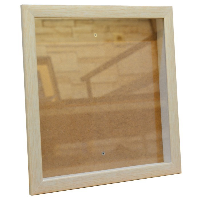 

Ready Neoframe Shadowbox 30,5X30,5Cm Natural For Scrapbook/ Mahar Cl1F25085S