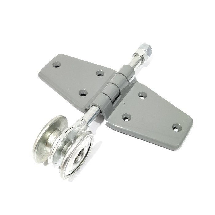 ENGSEL RODA ATAS TENGAH PINTU LIPAT BESI GARASI