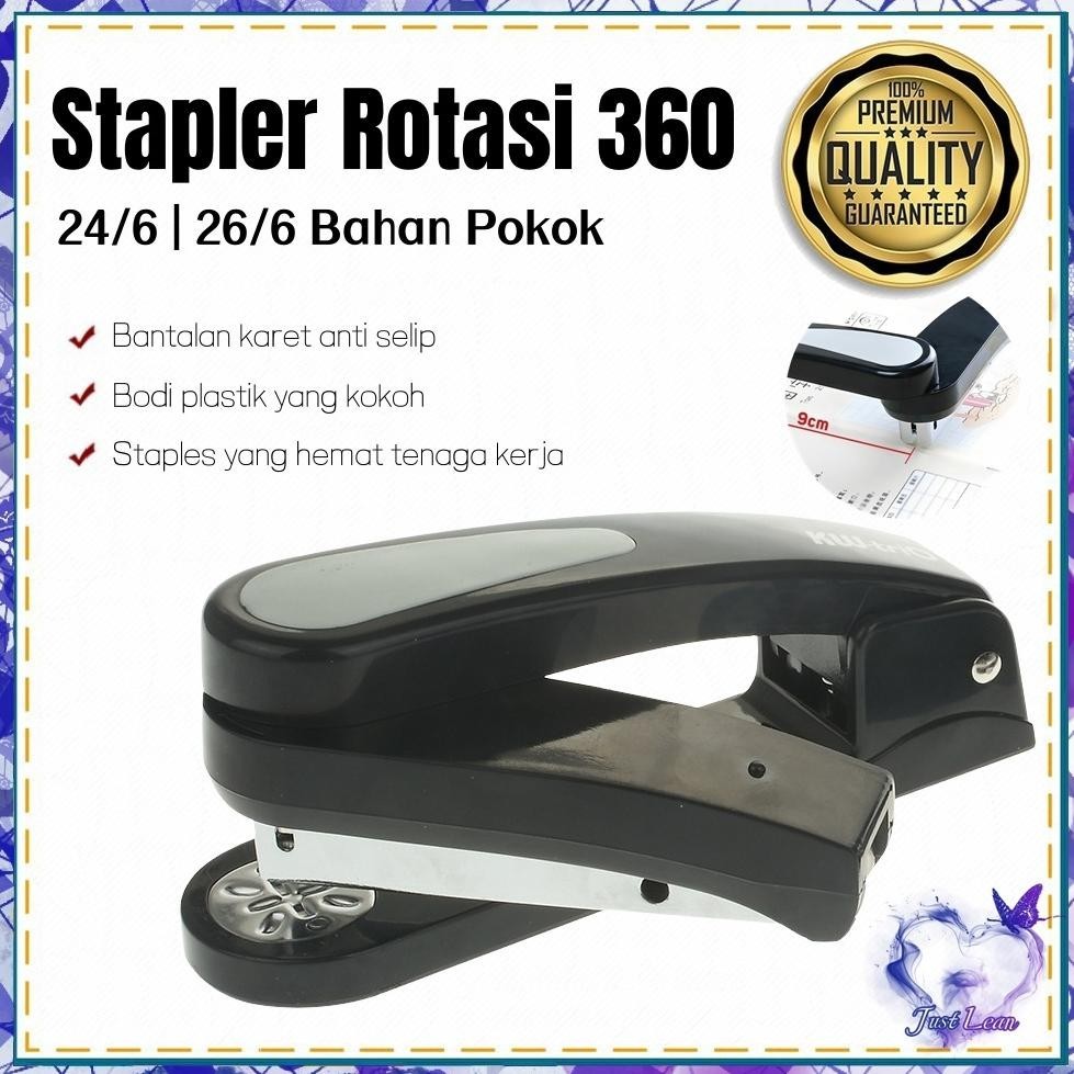

PL30 Stapler Rotasi 360 Staples meja putar 3 arah besar Staples 24/6 atau 26/6 360 ROTATION STAPLER STAPLER DENGAN ROTASI 360 DERAJAT Sale