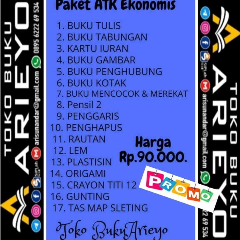 

UFO-2025 ORI|PAKET ATK-ALAT TULIS SEKOLAH|TK-PAUD-RA-TPA-KB Original