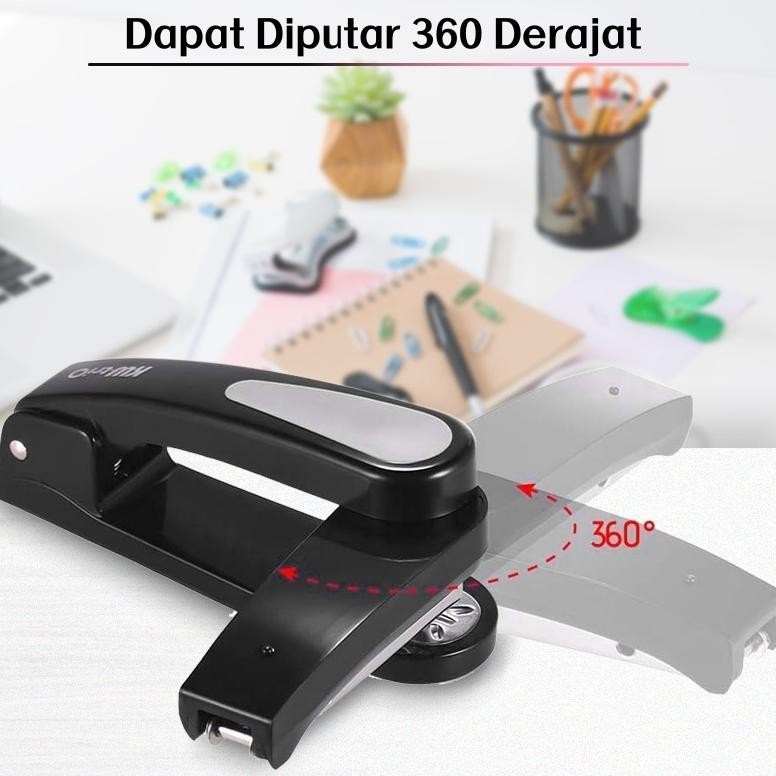 

sr-32 Stapler Rotasi 360 Staples meja putar 3 arah besar Staples 24/6 atau 26/6 360 ROTATION STAPLER STAPLER DENGAN ROTASI 360 DERAJAT Termurah