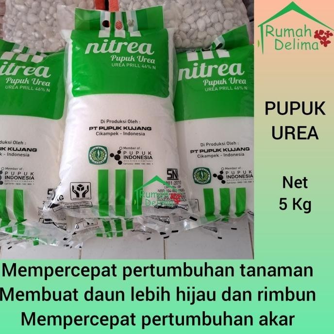 Pupuk Tanaman Urea NITREA Non Subsidi Kemasan Pabrik 5 Kg