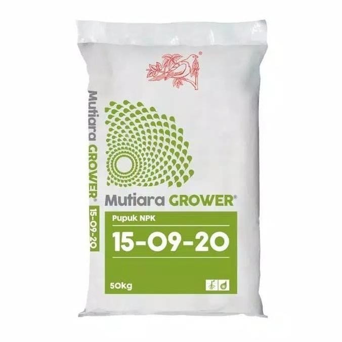 Pupuk NPK Grower 15-09-20 + TE Mutiara Meroke 50 kg
