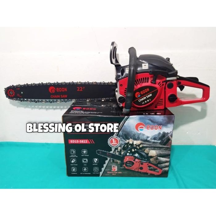 MESIN CHAINSAW 22 INCH/ GERGAJI MURAH / GERGAJI KAYU / SENSO Kualitas Terbaik