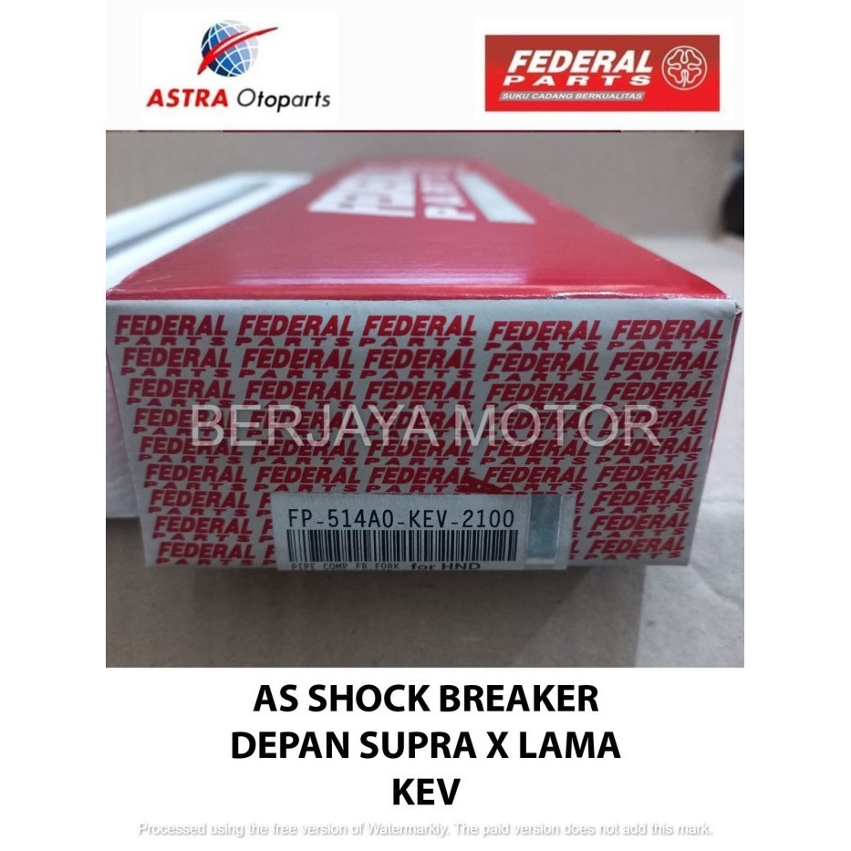 As Shock Breaker Depan Supra X Lama Kev Federal Parts Original