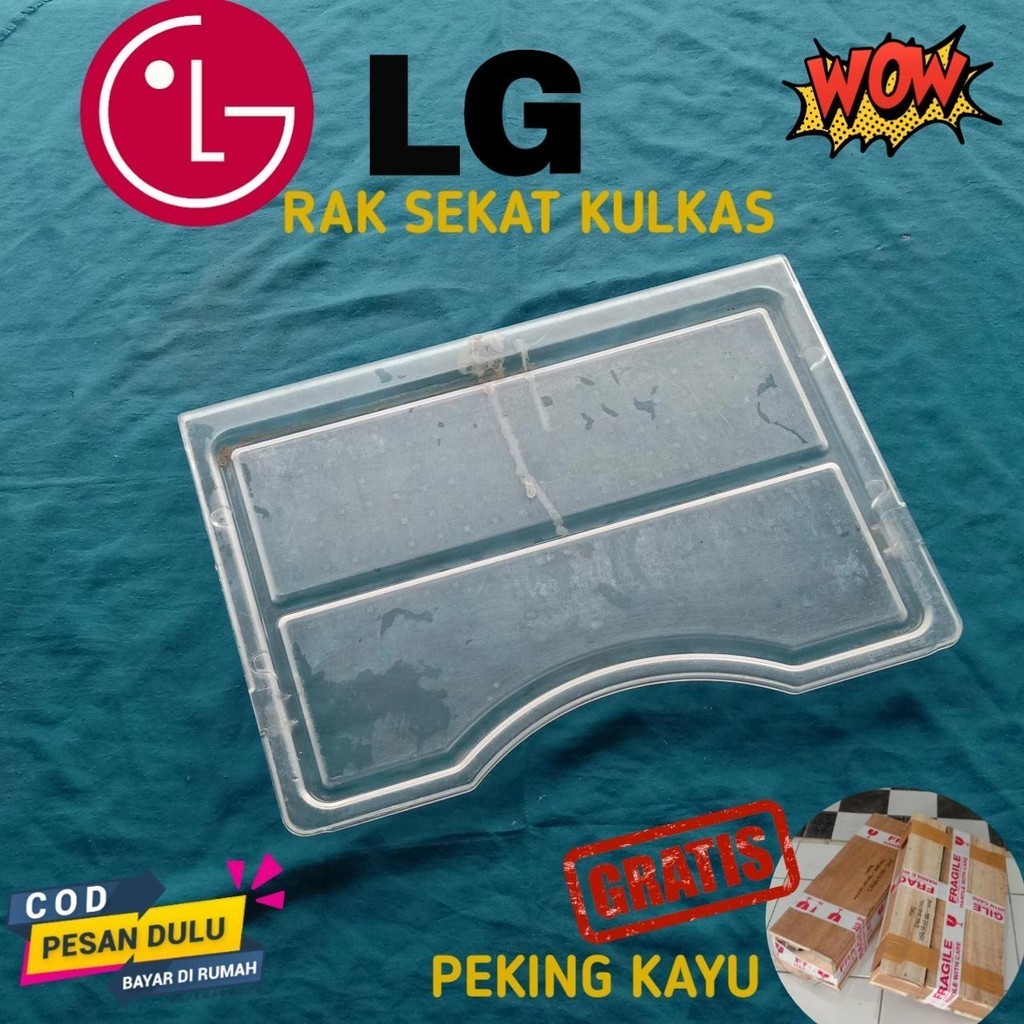 RAK TATAKAN RAK SEKAT TENGAH KULKAS LG ORIGINAL