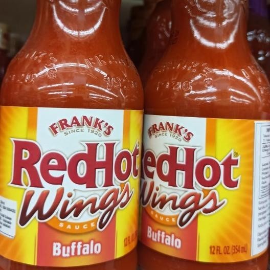 

Franks Red Hot Wings Sauce 354Ml