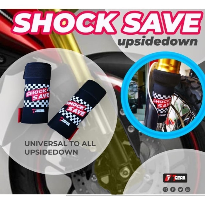 seal saver Pelindung seal shock depan upside down wajib buat trail