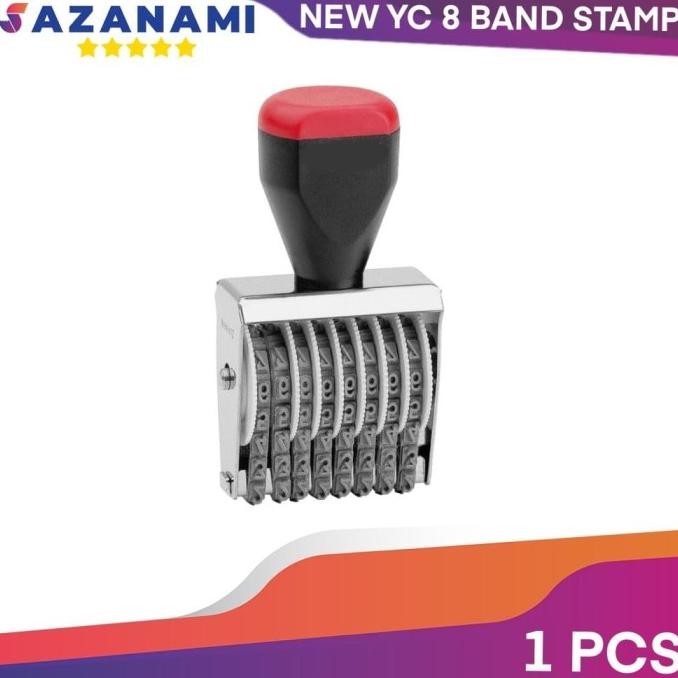 

8 BAND STEMPEL ANGKA NUMBER STAMP 8 DIGIT STAMPEL TANGGAL NEW YC 708 saz4 Diminati Banget