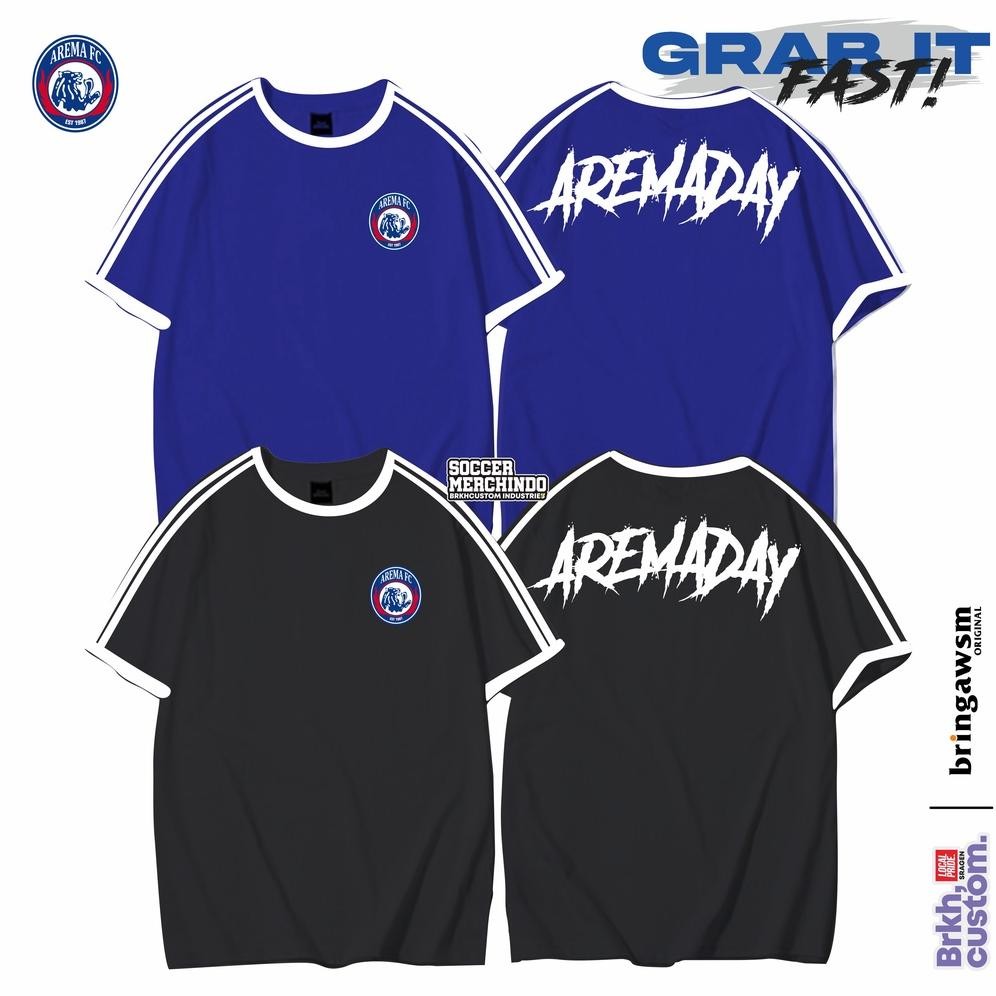 Terlaris A3 Kaos Arema Malang Aremania Aremanita Football Fans Kaos Casual Kaos Suporter Kaos Bola K