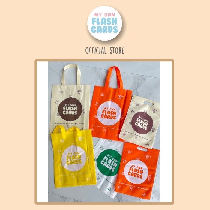 

Best Promo! Tas Spunbound My Own Flashcards - Tas Goodie Bag Belanja Kanvas Low Price