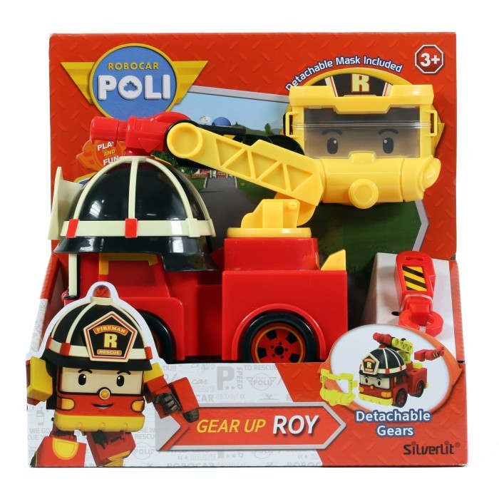 Robocar Poli Gear Up Roy 83394 Mainan Anak Original