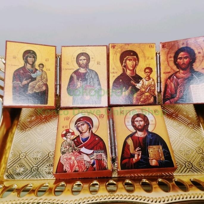

BEST Ikon - Orthodoks - Icon - Orthodox - Diptich - Kristen Murah