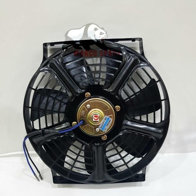 extra fan kipas motor AC mobil universal kondensor radiator