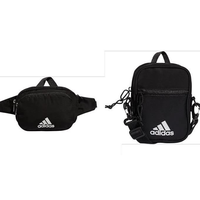 adidas Originals Festival Crossbody Bag Black White Tas Selempang _ - original