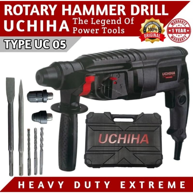 promo bor rotary UC 05 Hammer Impact Driil bobok beton uchiha UC05 japan