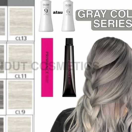 Shiseido Prience Seri Gray Dan Clear , Shiseido Ash Pewarna Rambut