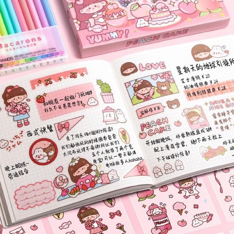 

iQ45 Stiker Masu Mochi 100 Lembar Sticker Lucu Viral Aesthetic Hemat