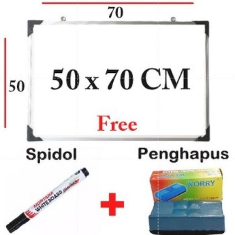 

rt-69 PAPAN TULIS WHITE BOARD BONUS SPIDOL DAN PENGHAPUS PAPAN TULIS Sale