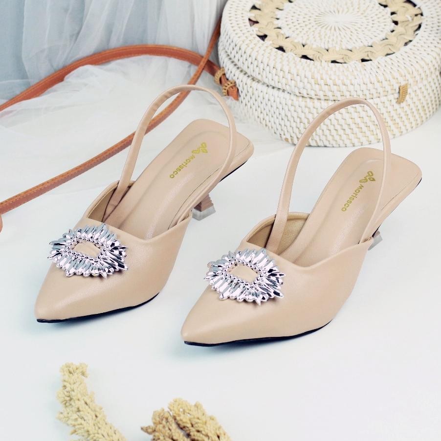 we-12 Sandal Wanita Sepatu High Heels Shoes  NB 03 Original