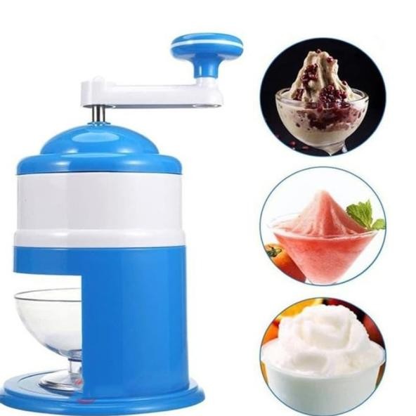 Alat Serut Es Batu Portable Mesin Es Serut Manual Ghancur Es