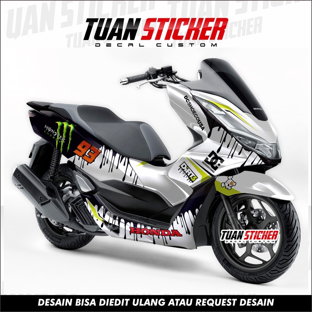 Sticker decal PCX 160 , Striping PCX full body 160 , Sticker PCX 160 , Sticker Honda PCX 160 livery 