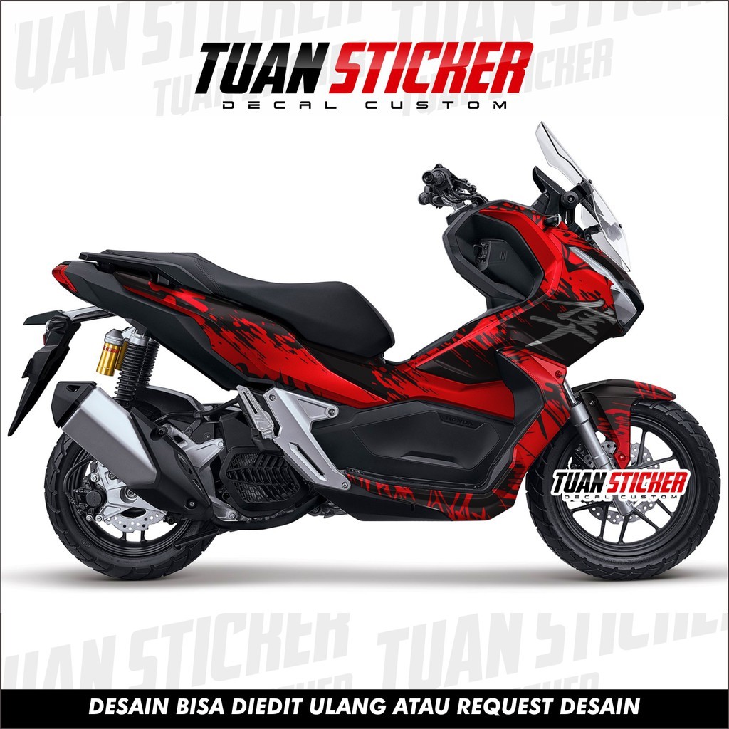 Sticker Striping DECAL Honda ADV 150, Sticker Decal ADV, Sticker ADV 150 ,striping ADV 150 Hayabusa