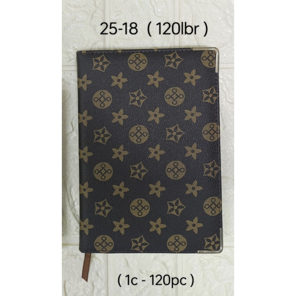 

#@#@#@#@] buku agenda adam ukuran a5 kode 25-18 motif LV isi 120 lembar