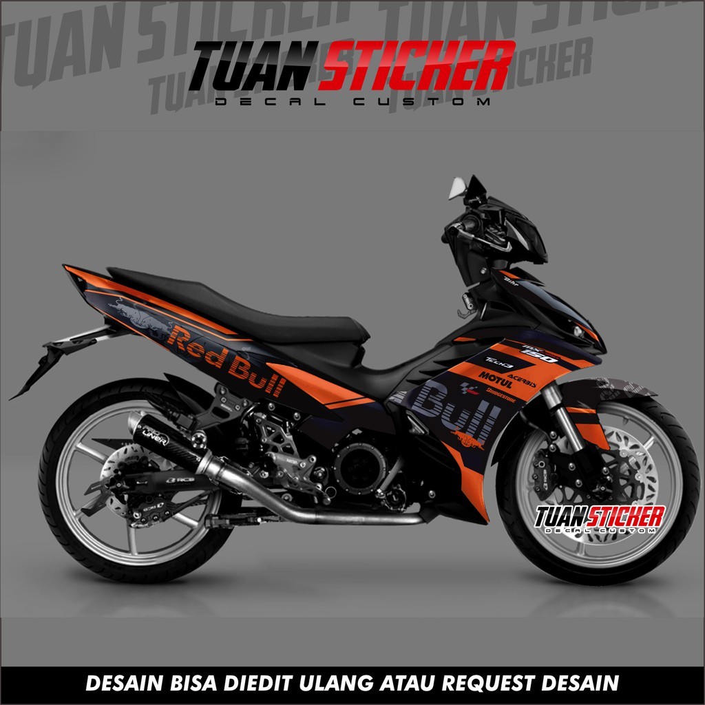 Sticker decal  jupiter mx 135, Striping jupiter mx 135 , Sticker jupiter mx 135 Bulls