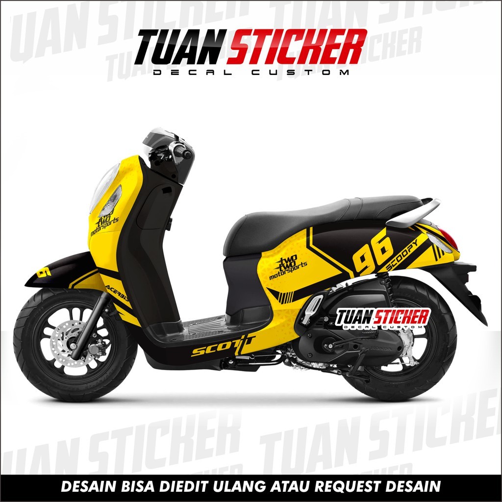 Sticker Striping Decal Scoopy 2021, sticker scoopy 2021, striping scoopy 2021 stiker scoopy 2021 sco