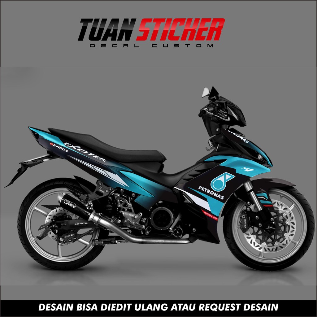 Sticker decal  jupiter mx 135, Striping jupiter mx 135 , Sticker jupiter mx 135 petronas