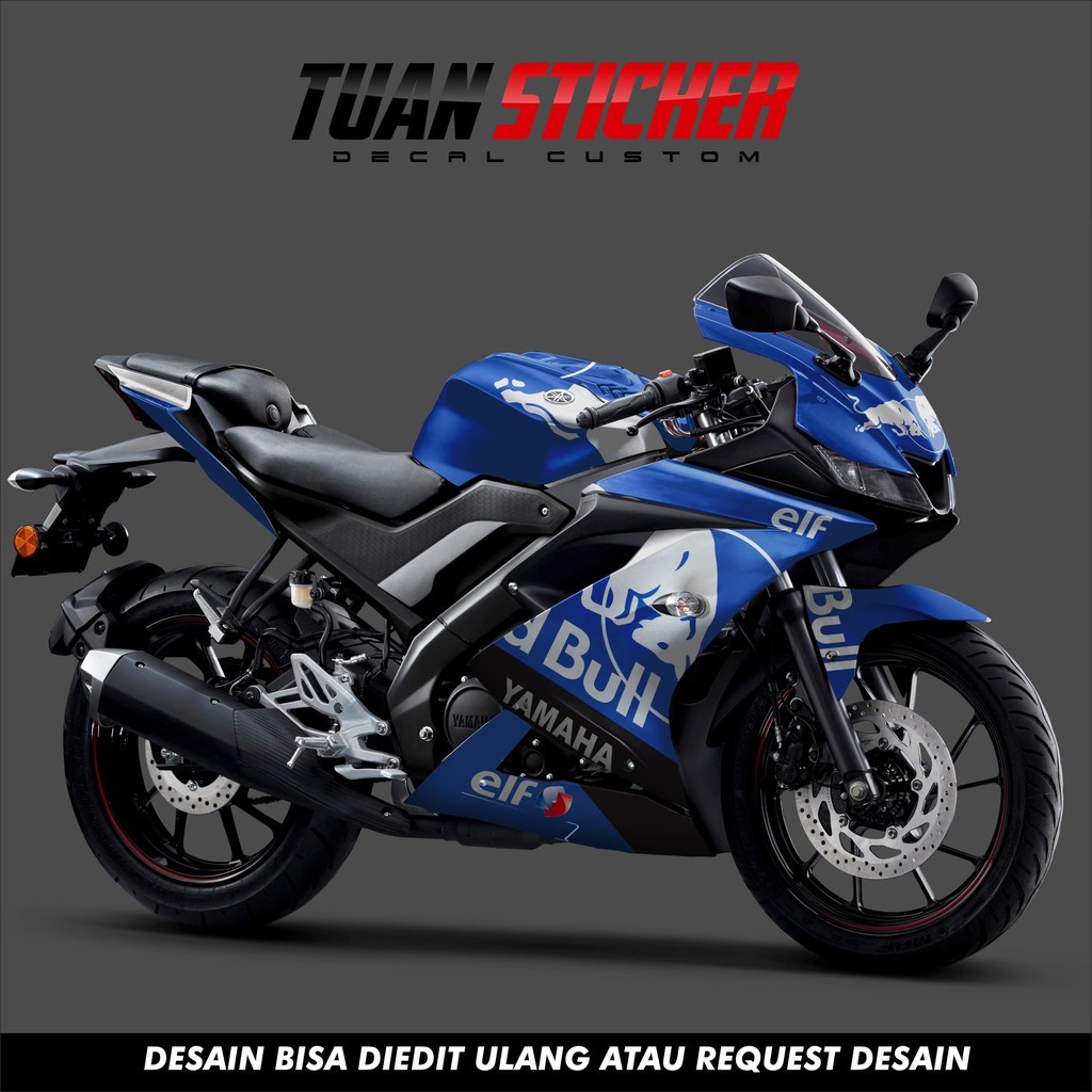 Sticker Striping Decal Yamaha R15 V3, Sticker Decal R15 V3, Sticker R15 , striping R15 V3 Bull