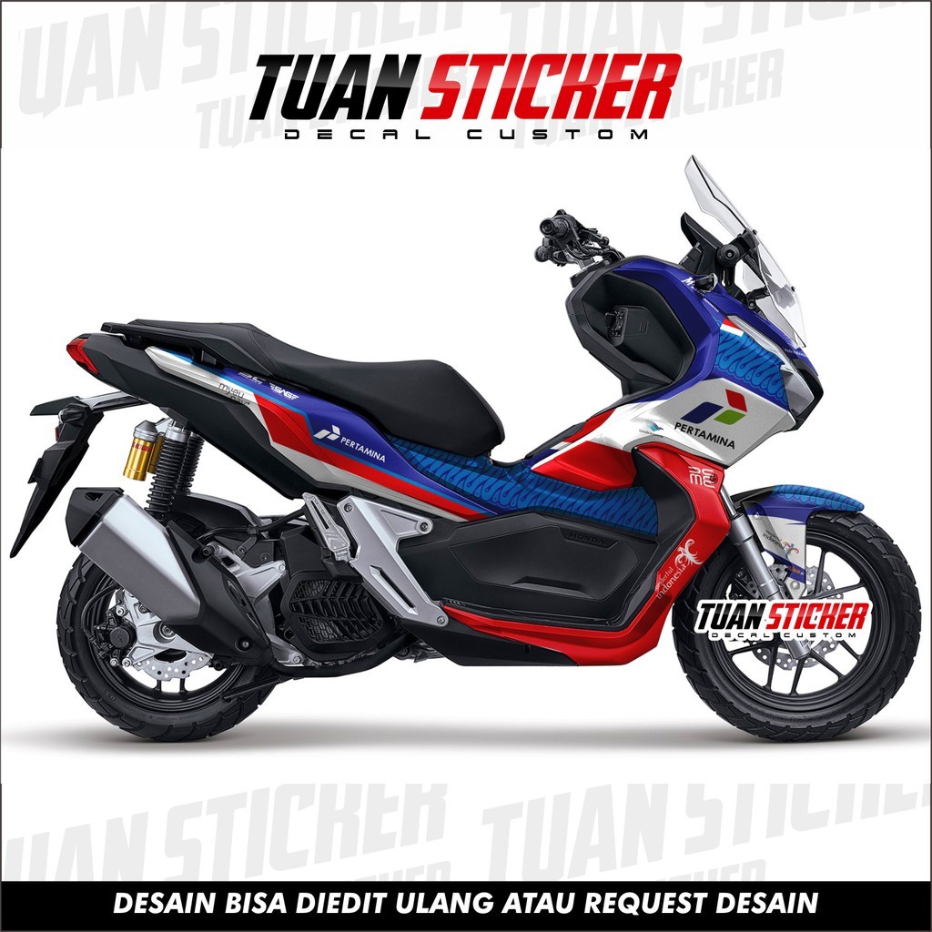 Sticker Striping DECAL Honda ADV 150, Sticker Decal ADV, Sticker ADV 150 ,striping ADV 150 mandalika