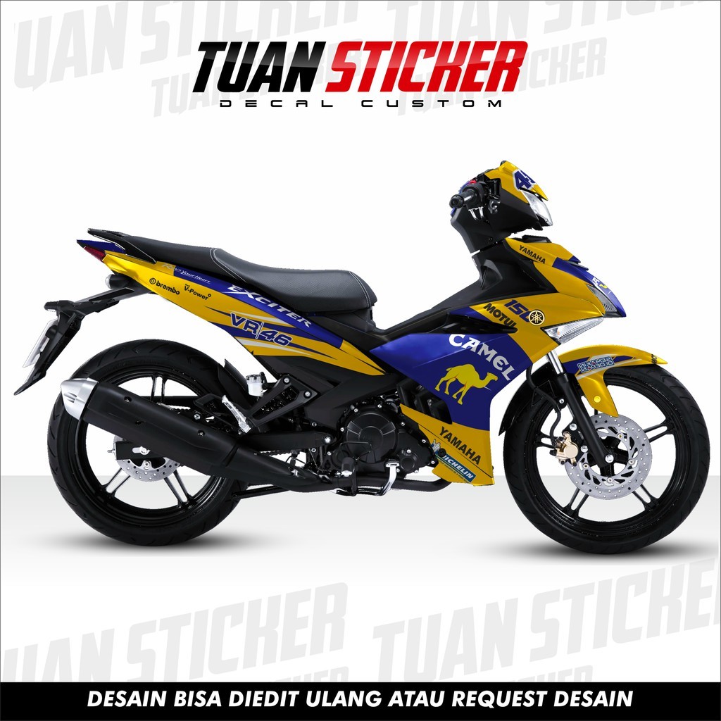 Sticker decal  jupiter mx king, Striping  jupiter mx king , Sticker new jupiter mx king camel