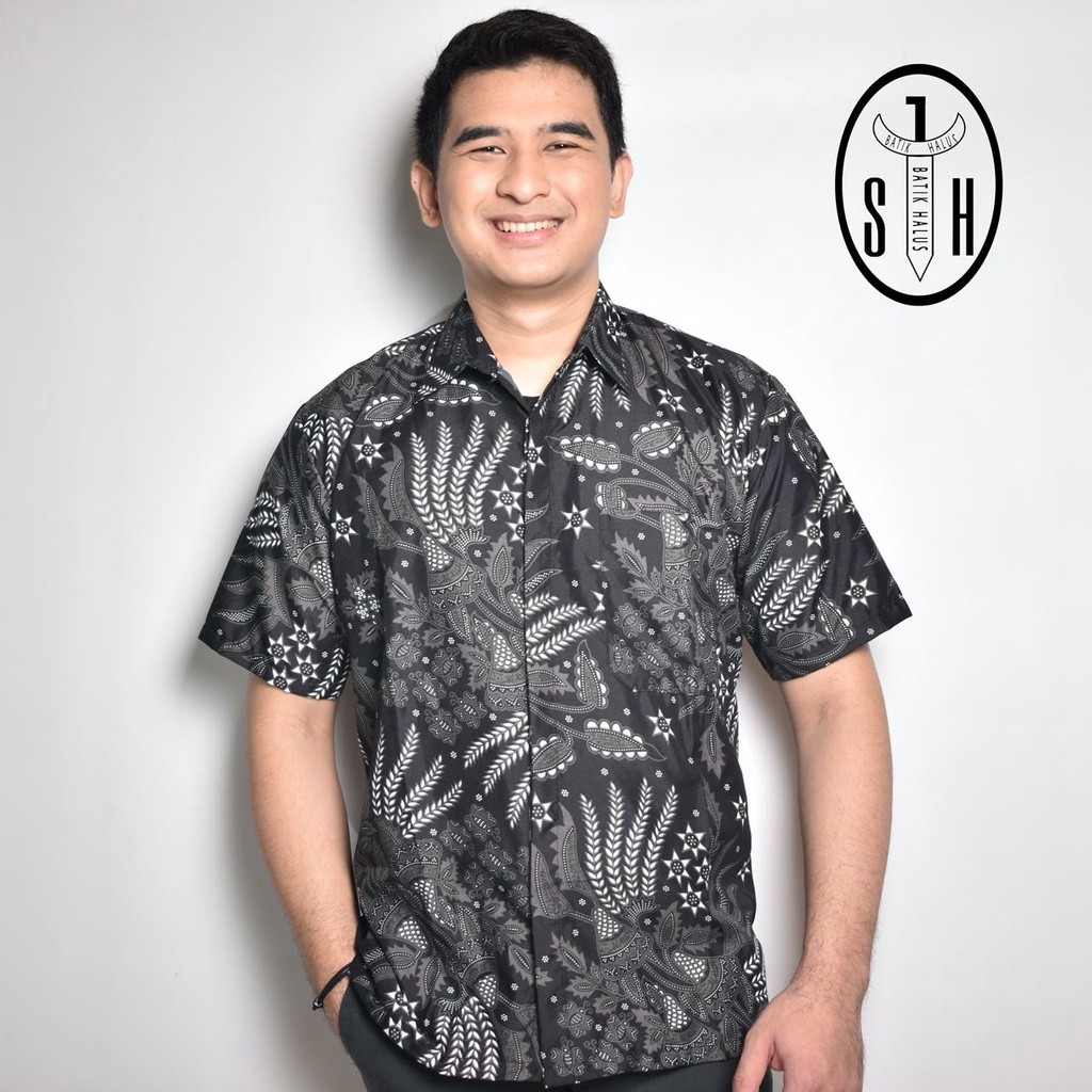 Kemrja Bapak-Bapak Pesta Kondangan Kemejs Bayik Atasan Batik Bsju Sinoman Baju Batik Pria Premium Je